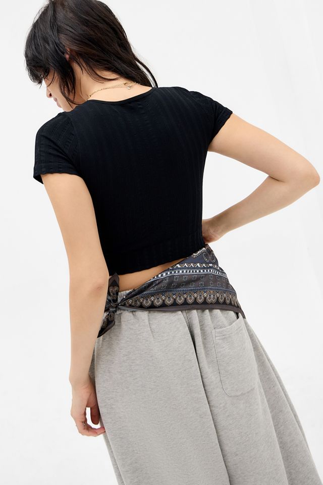 Out From Under Tahlia Seamless Lace Short Sleeve Top #3