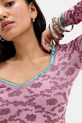Out From Under Tammy Seamless Textured Long Sleeve Top
