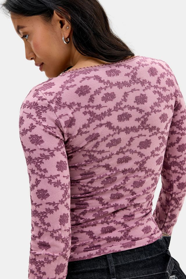 Out From Under Tammy Seamless Textured Long Sleeve Top #3