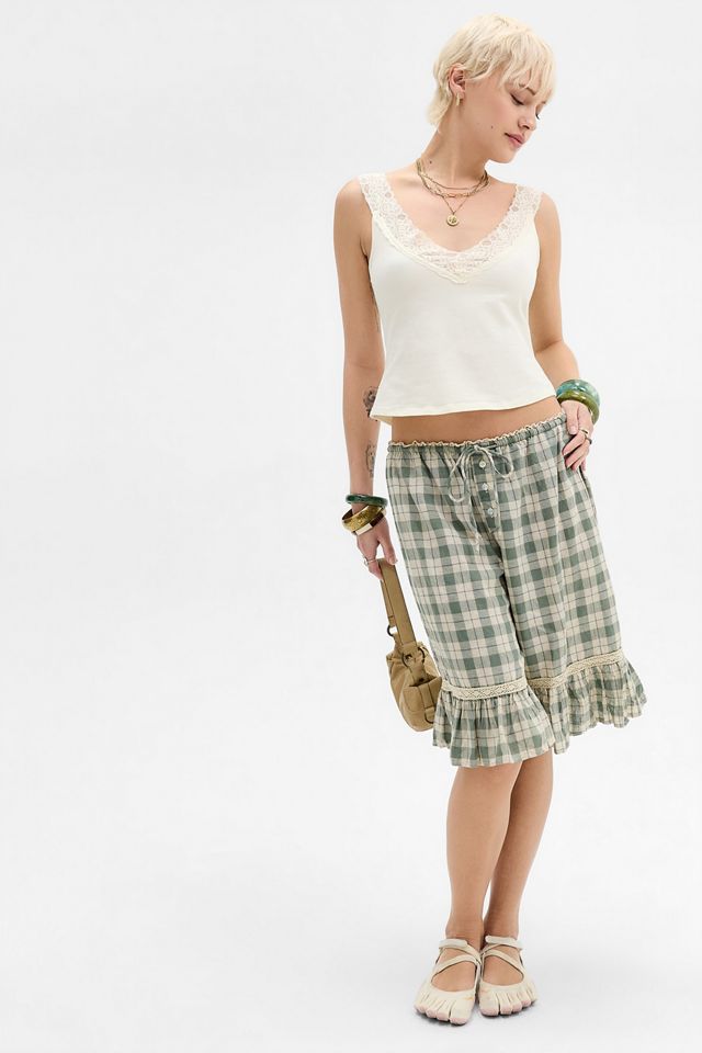 Camiseta sin Mangas de Encaje Baby Out From Under #4