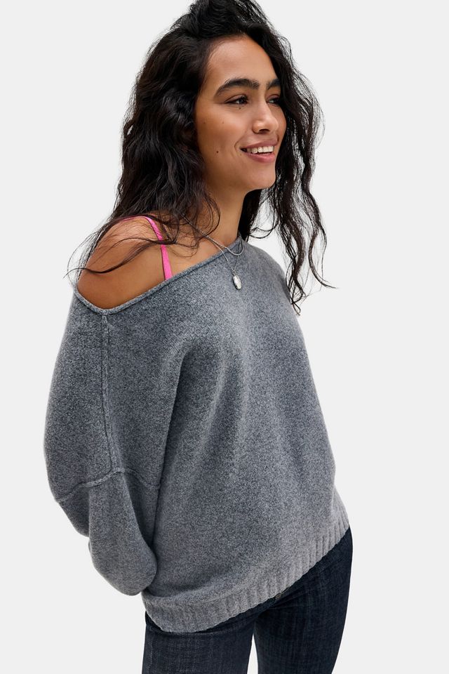 Out From Under Off-Shoulder Oversized Jumper #1