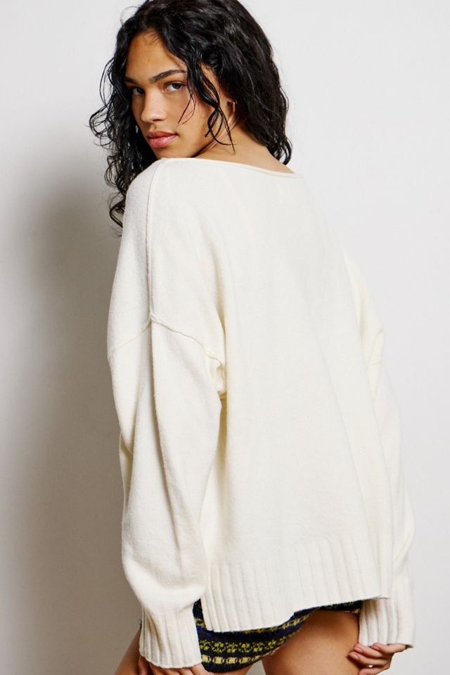 Out From Under So Soft Off-Shoulder Oversized Jumper #5