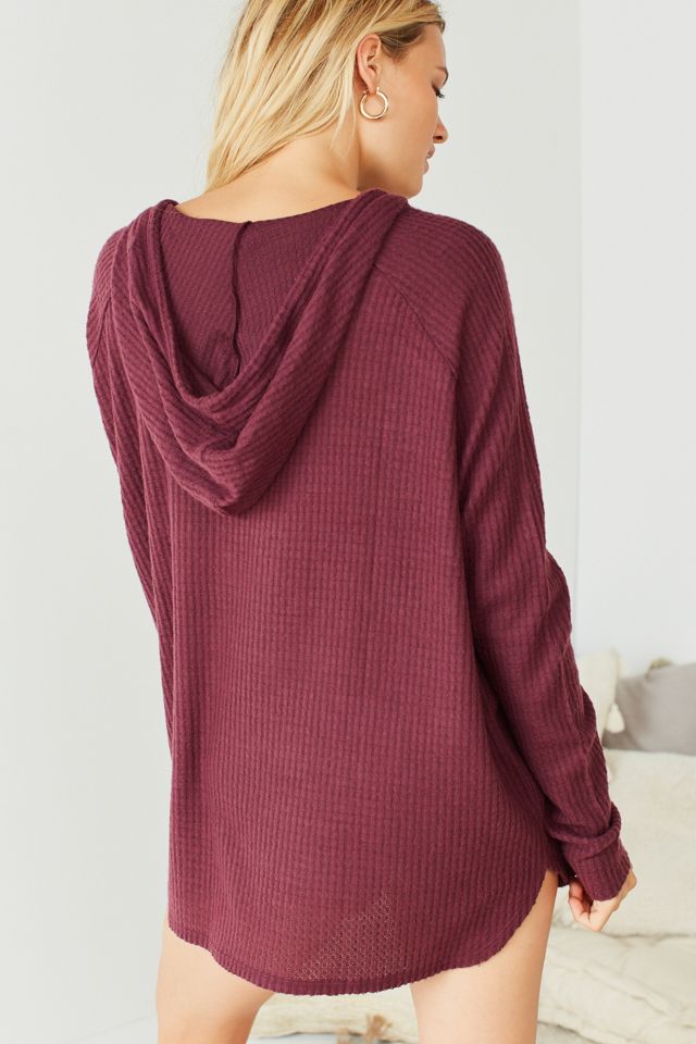Out From Under Maya Relaxed Thermal Hoodie #1