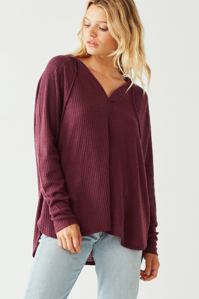 Out From Under Maya Relaxed Thermal Hoodie #4