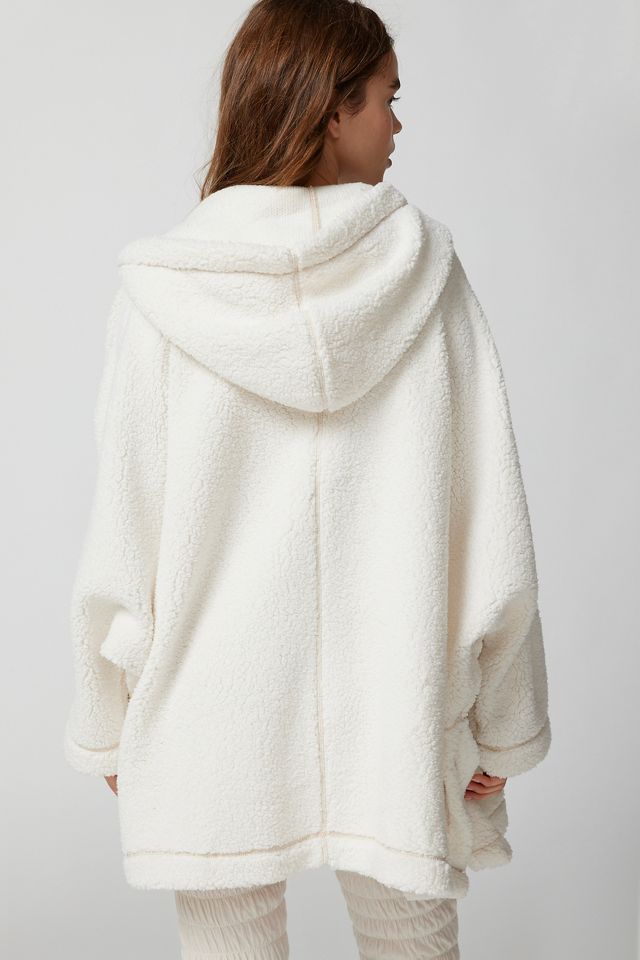 Out From Under Maliyah Fleece Hooded Poncho #4