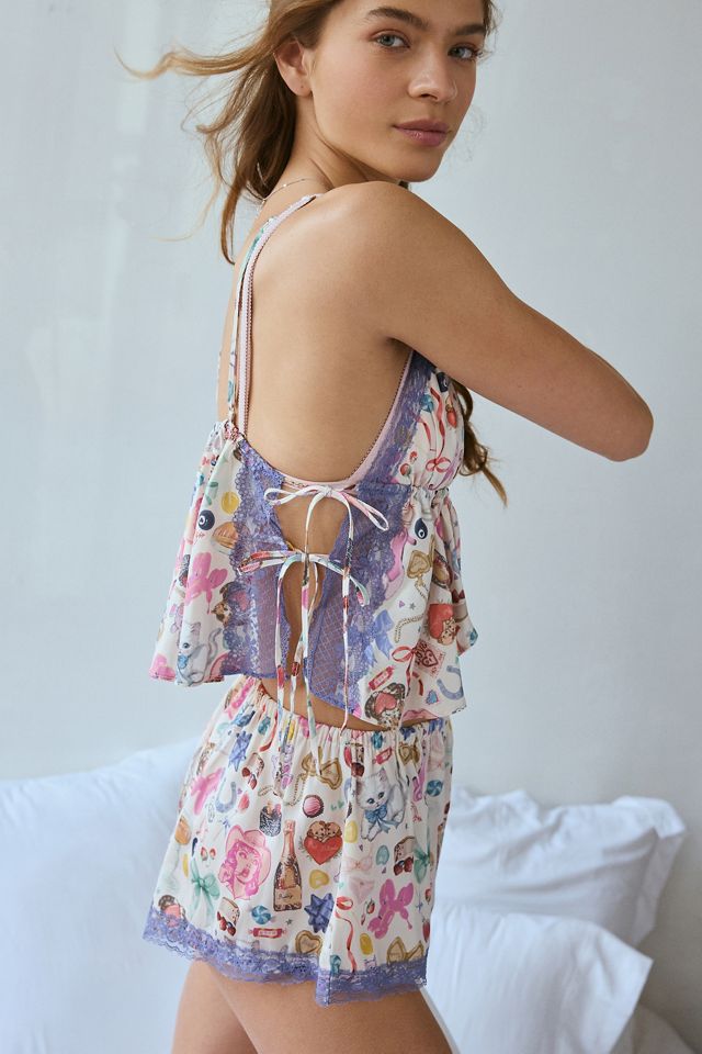 Out From Under Lola Satin Pyjama Set #2