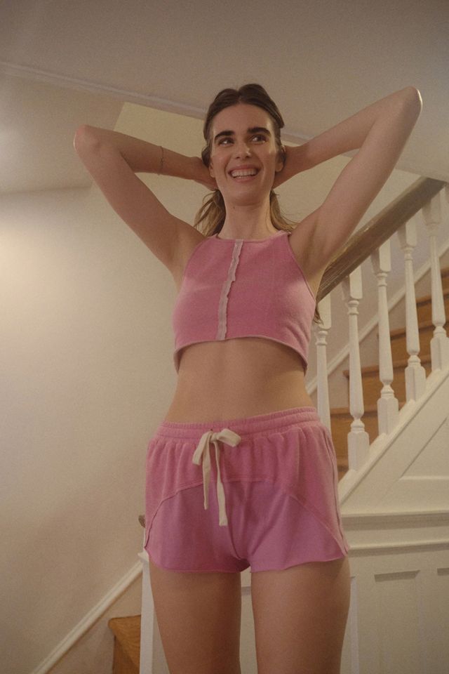 Fuera de debajo de Silas Fleece Crop Top #1