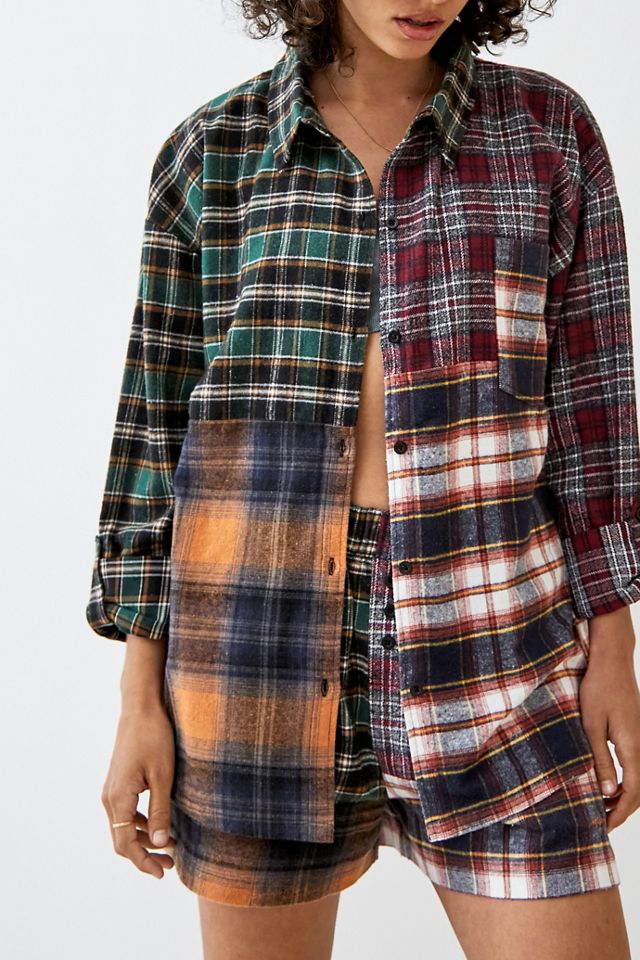 Camisa Combinada a Cuadros Out From Under #2
