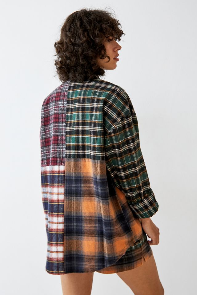 Camisa Combinada a Cuadros Out From Under #3