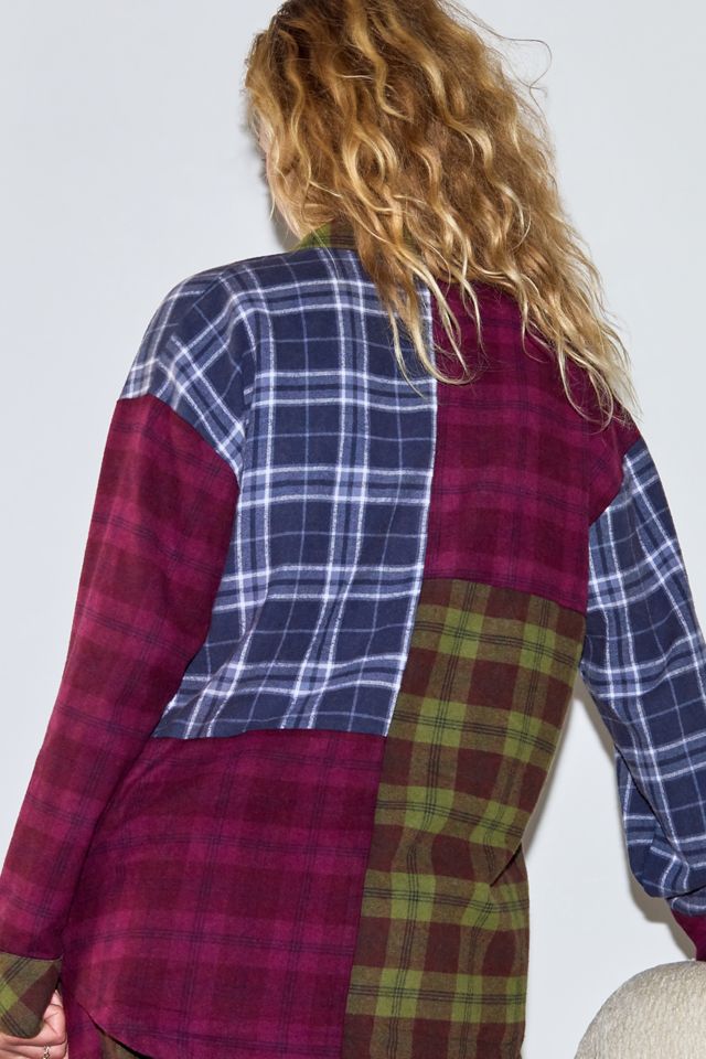 Out From Under Pyjama-Shirt in Spliced-Optik #3