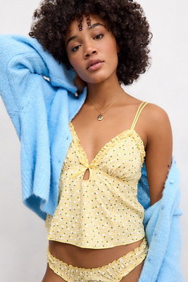 Out From Under Yellow Mindy Cotton Cami