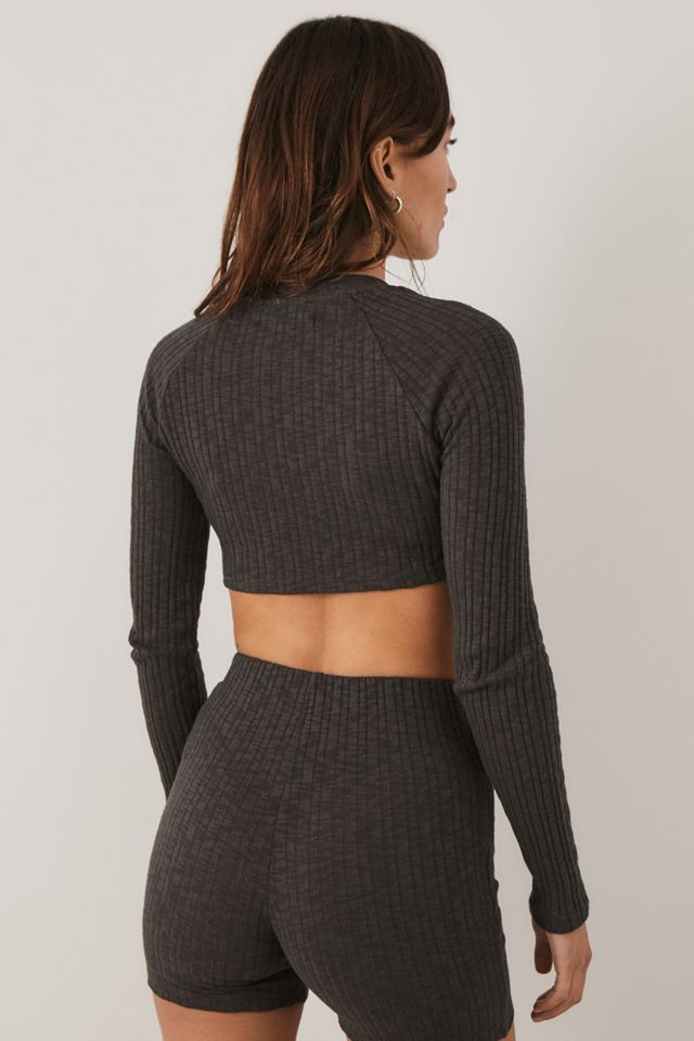 Out From Under Robin Ribbed Crop Top #3