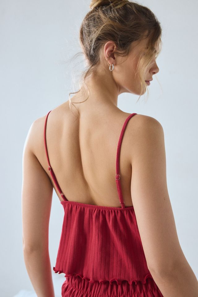 Out From Under Piper Perfect Pointelle Split-Front Cami #3