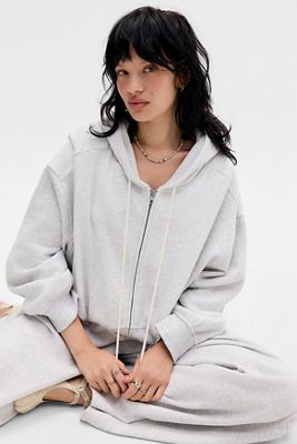 Out From Under Sudadera con Capucha Corta y Cremallera Hoxton