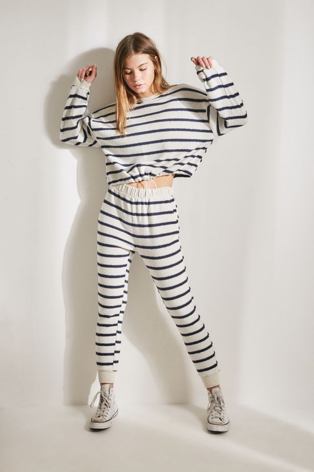 UO Juno Stripe Crew Neck Sweatshirt #3