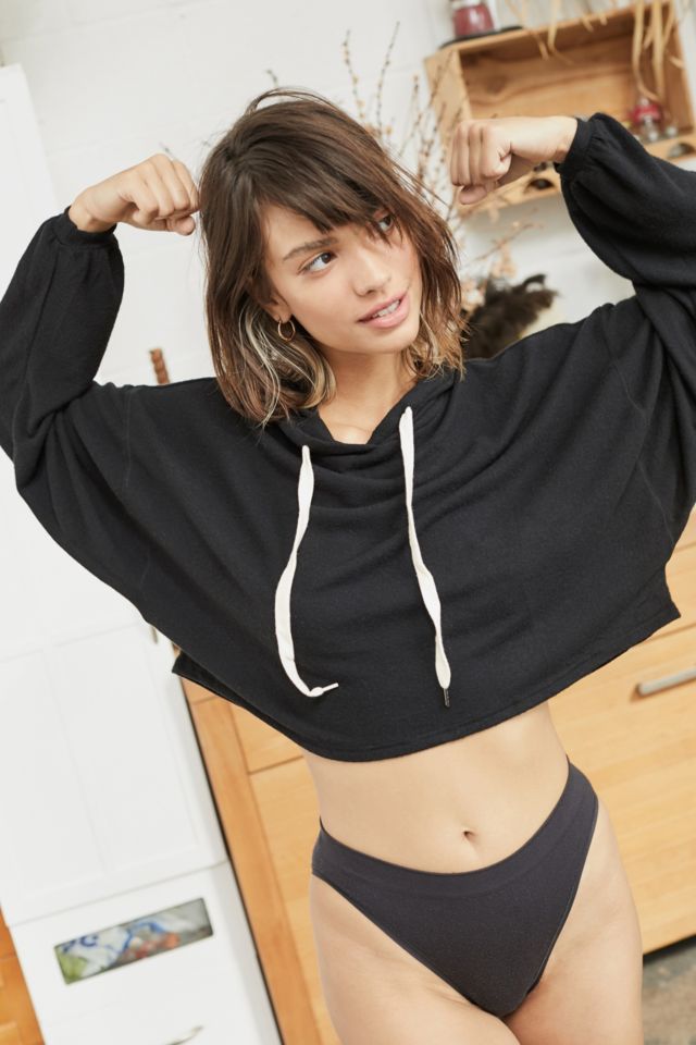 Out from under cropped hot sale hoodie