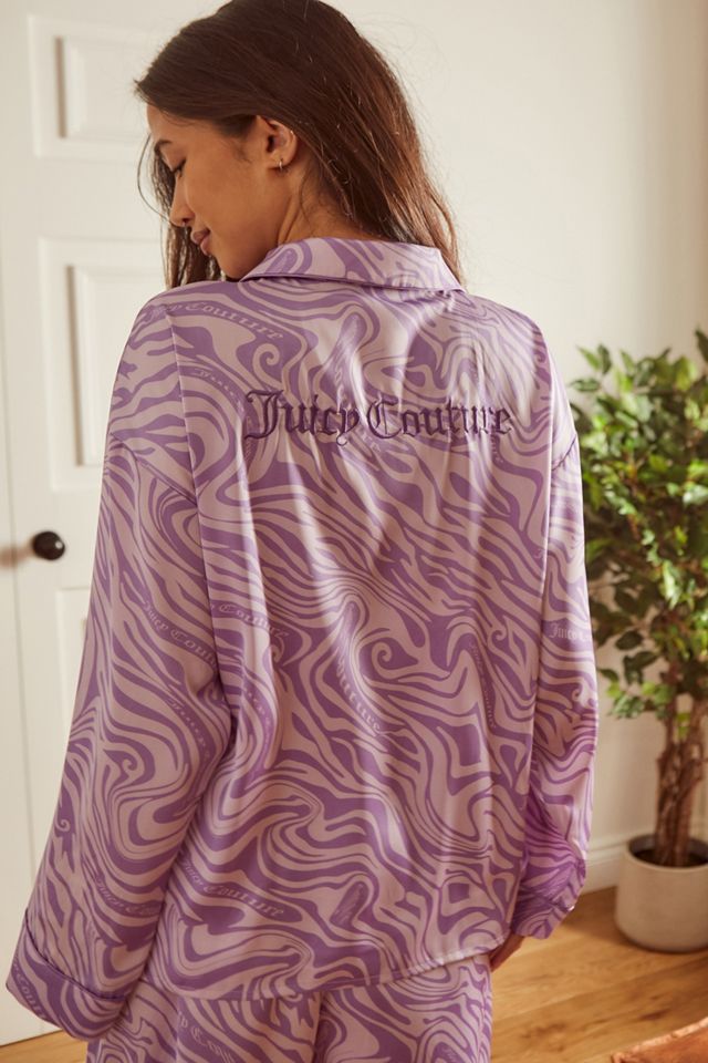 Chemise de pyjama Juicy Couture Purple Paquita #1