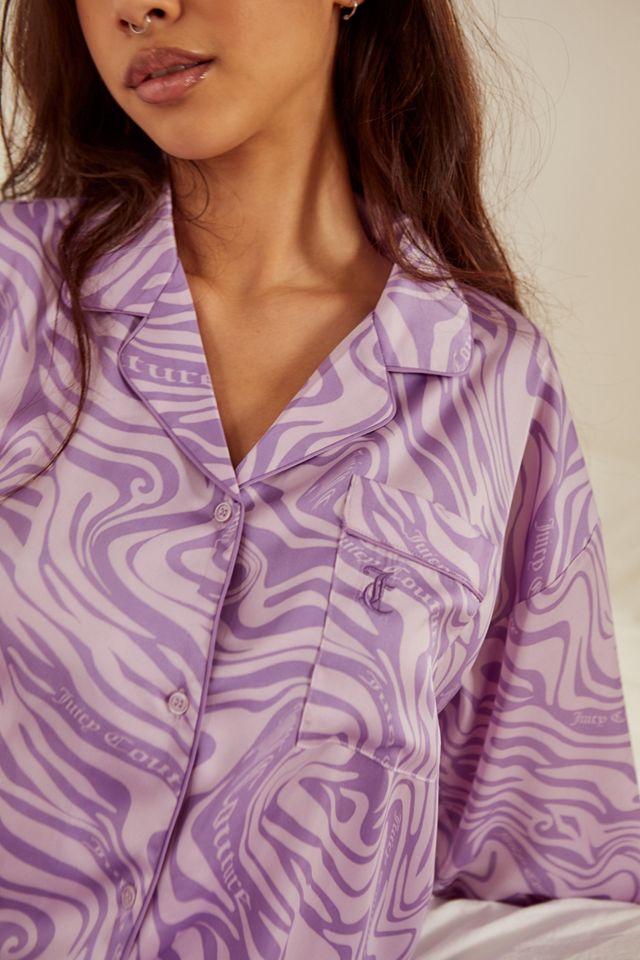 Chemise de pyjama Juicy Couture Purple Paquita #2