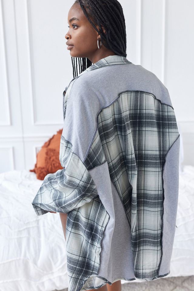 Out From Under Frankie Flannel Lounge Shirt  #2