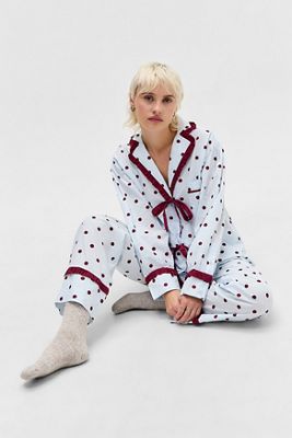 Ensemble de pyjama à pois Antonella Damson Madder