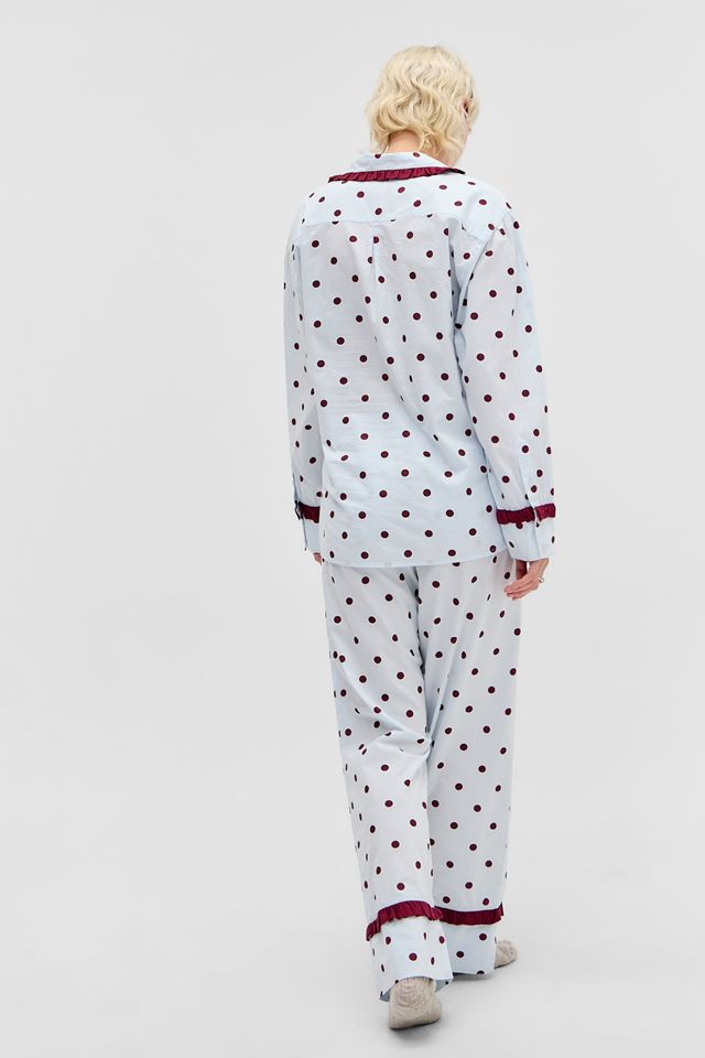 Ensemble de pyjama à pois Antonella Damson Madder #3