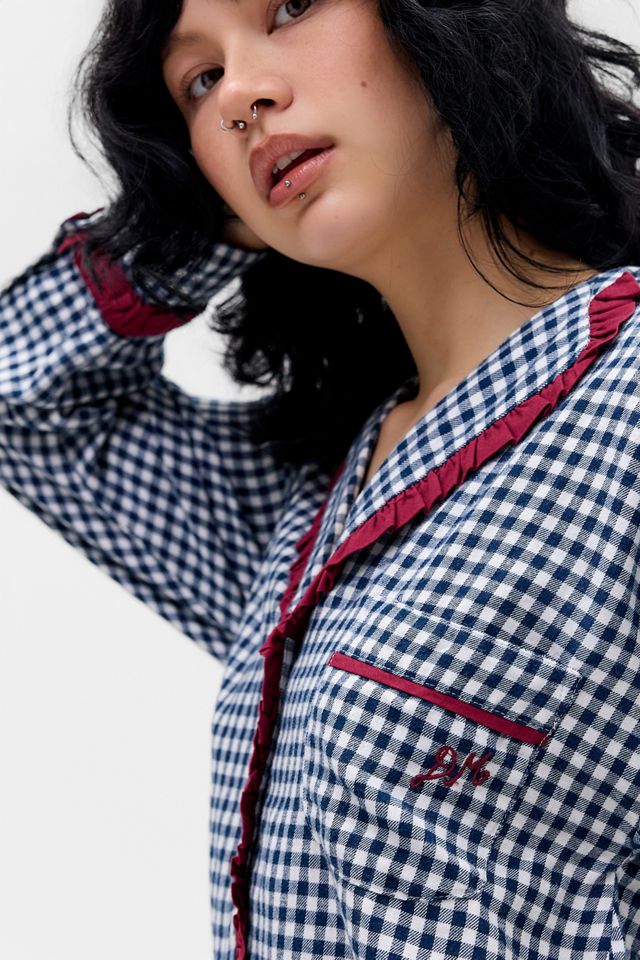 Damson Madder Antonia Gingham Pyjama Set #2