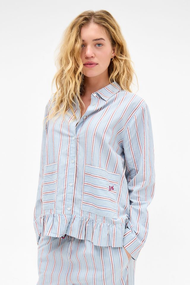 Damson Madder Florie Rüschen Pyjama Set #2