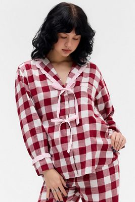 Damson Madder Antonella Gingham Pyjama Set