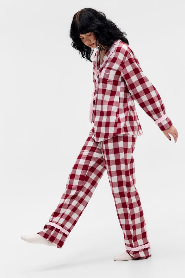 Damson Madder Antonella Gingham Pyjama Set #1