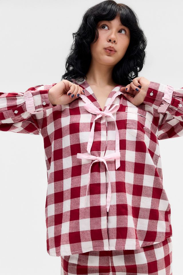Damson Madder Antonella Gingham Pyjama Set #2