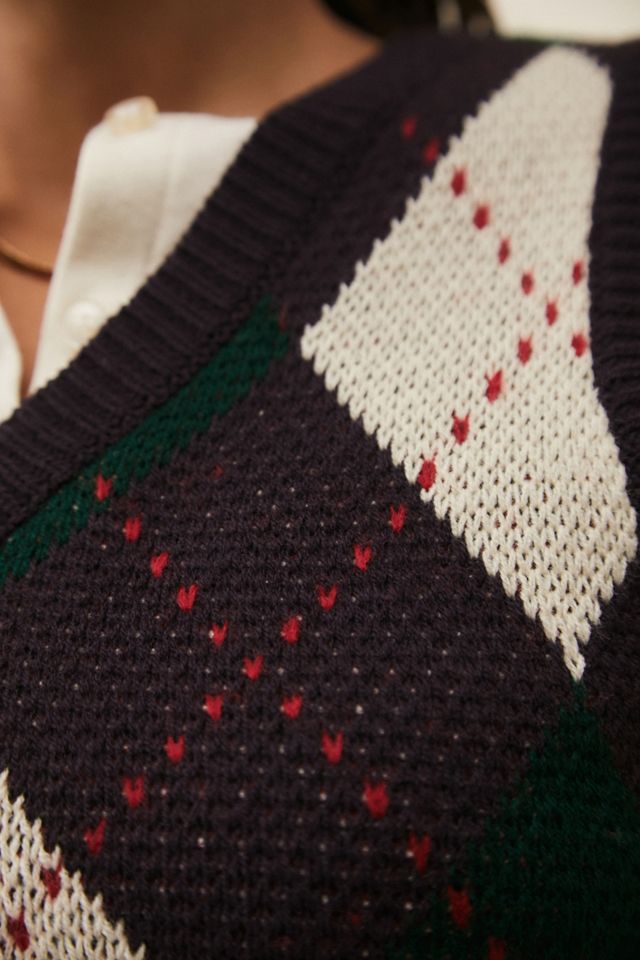 UO – Strickpullunder mit Rautenmuster #2