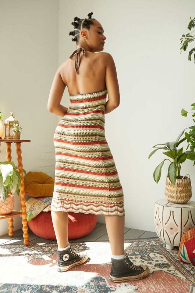 UO Gigi Textured Knit Midi Dress #1