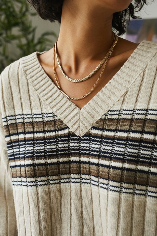 UO Slouchy Knitted Jumper #1