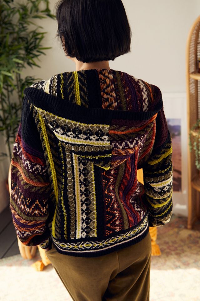 UO - Pull à capuche Fairisle #1