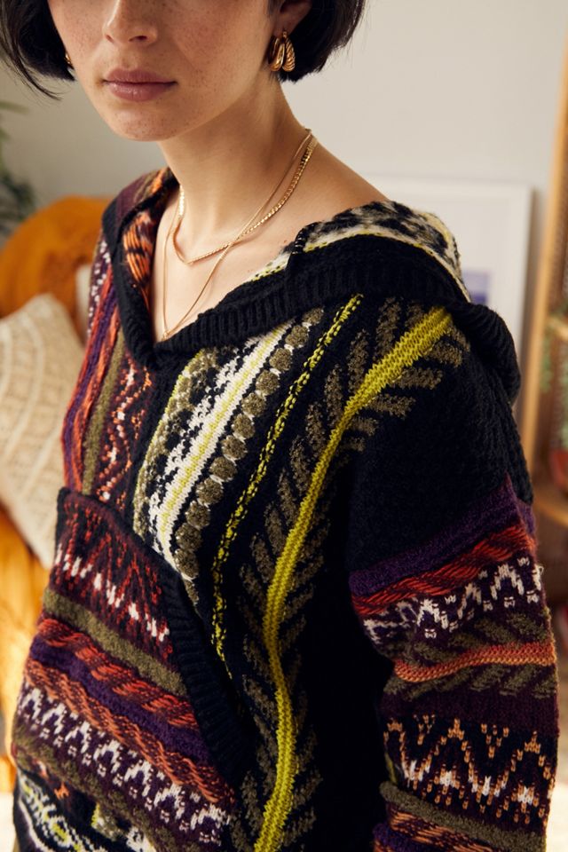 UO - Pull à capuche Fairisle #2