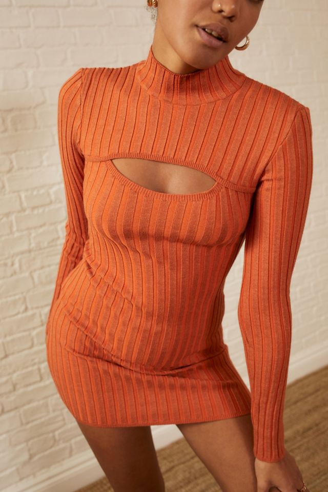 Urban outfitters cheap ribbed dress