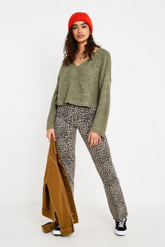 UO Slouchy Fisherman Maglione con scollo a V #2