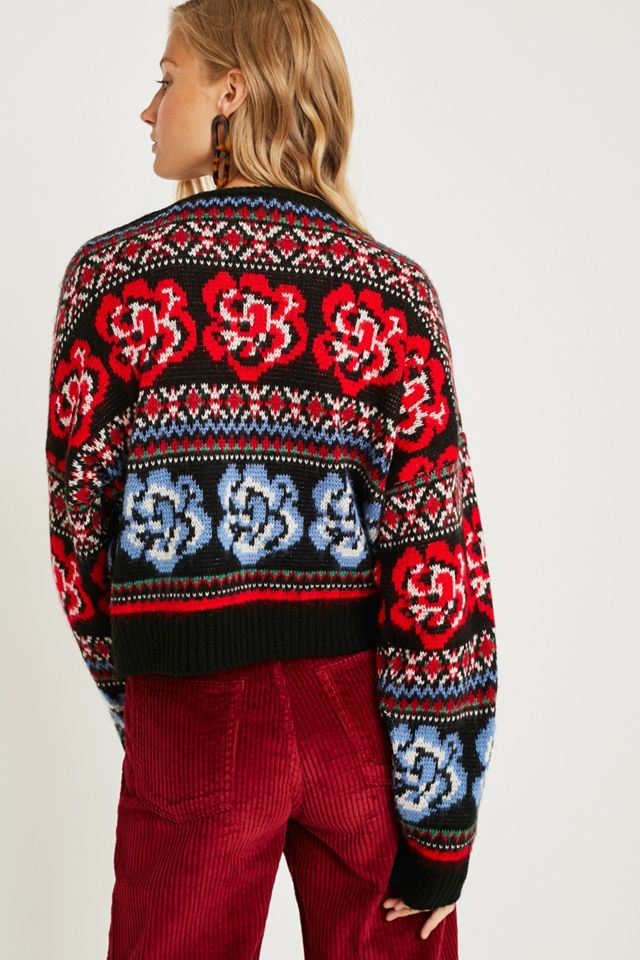 Urban Outfitters – Pullover mit Rosenmotiven #2