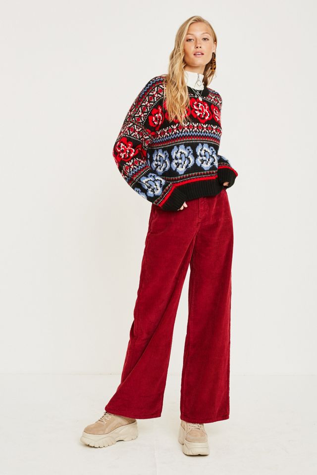 Urban Outfitters – Pullover mit Rosenmotiven #5
