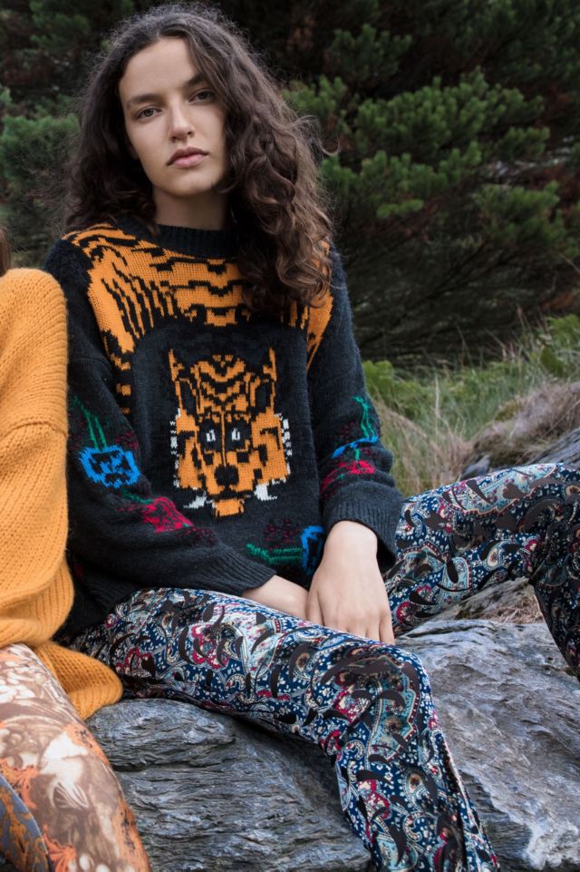 Urban outfitters tiger jumper sale