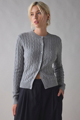 Cardigan en maille câblée Rachel en taille: XS - Kimchi Blue - Modalova