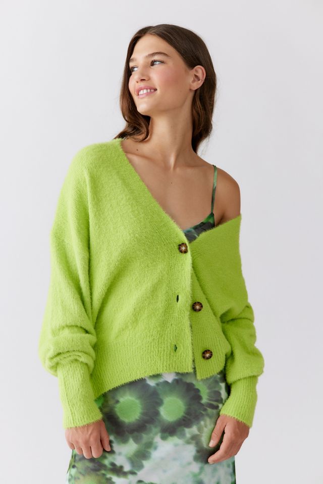 Urban outfitters best sale fuzzy cardigan