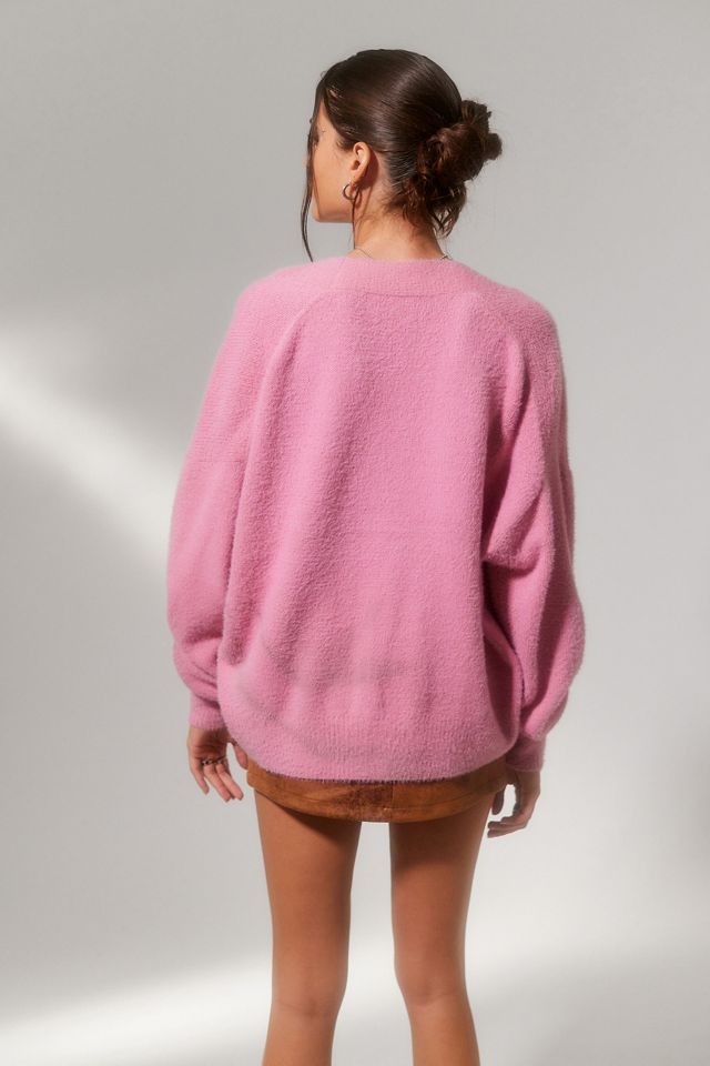 Cardigan in Maglia Fuzzy Thea UO #1
