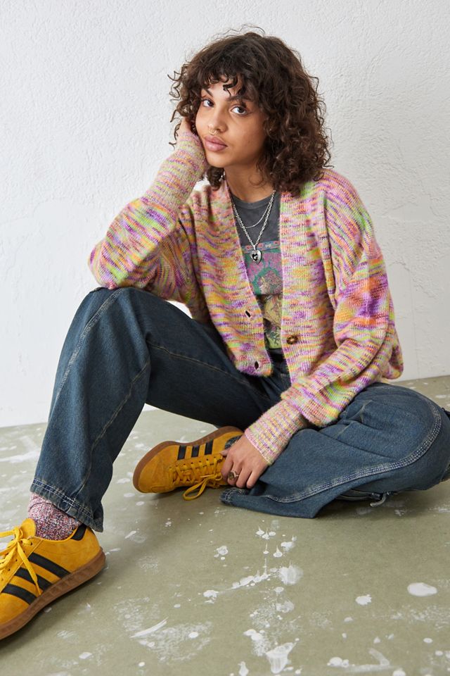 UO Thea Fuzzy Knit Cardigan  #5