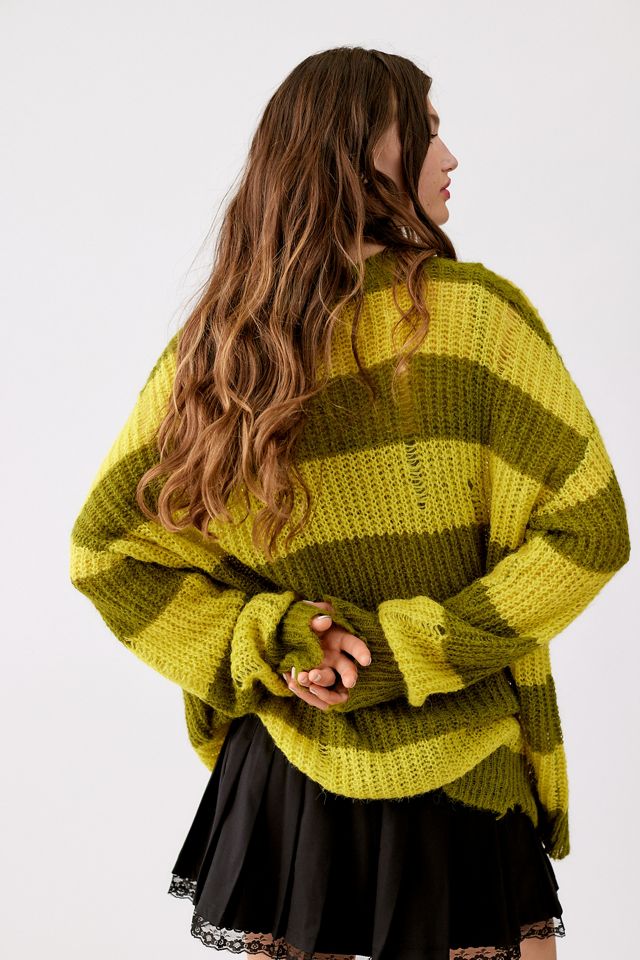 UO Alston Laddered Knit Jumper  #1