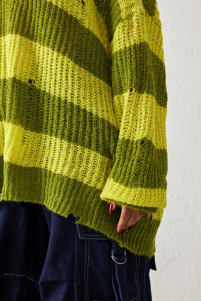 UO Alston Laddered Knit Jumper  #6