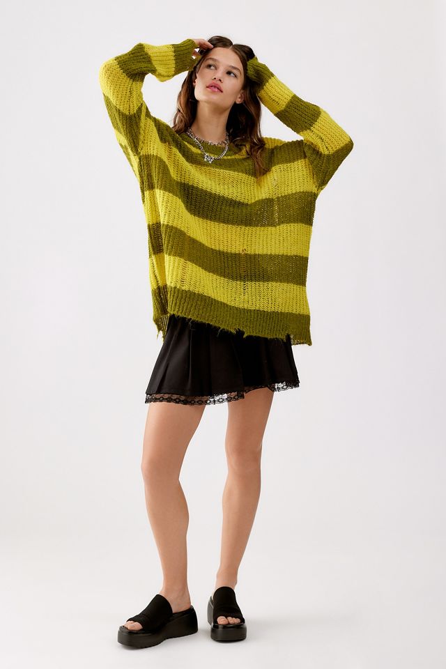 UO Alston Laddered Knit Jumper  #2