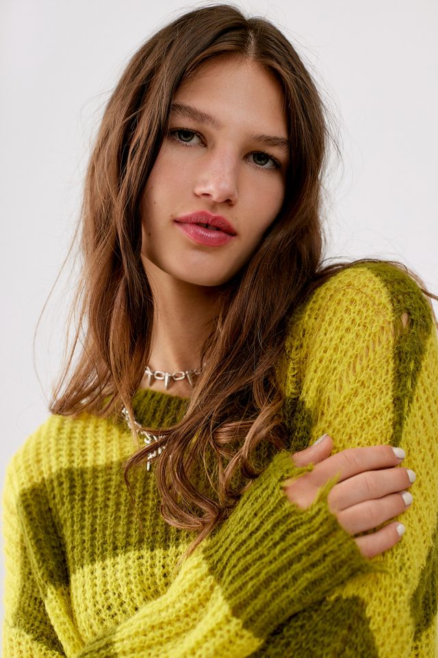 UO Alston Laddered Knit Jumper  #3