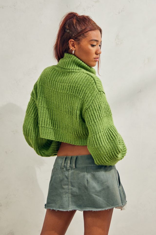 Urban outfitters shop green jumper