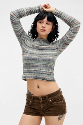 UO Spacedye Ribbed Top